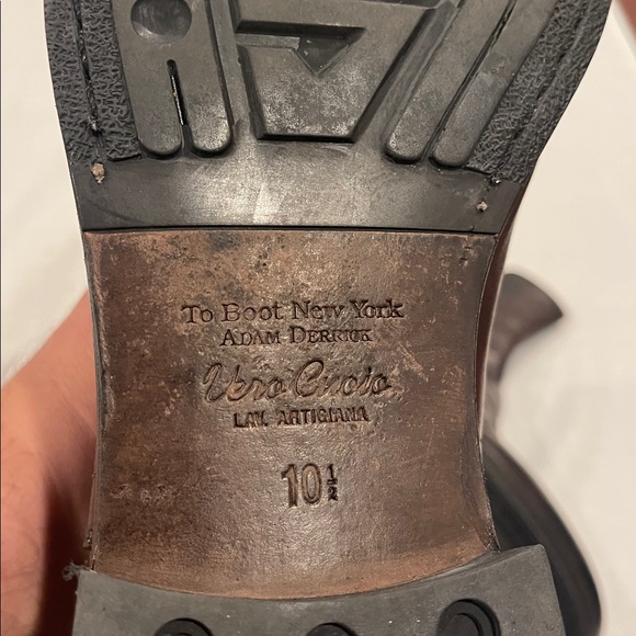 To Boot New York Boots ADAM DERRICK Side zipper closure - Picture 15 of 16